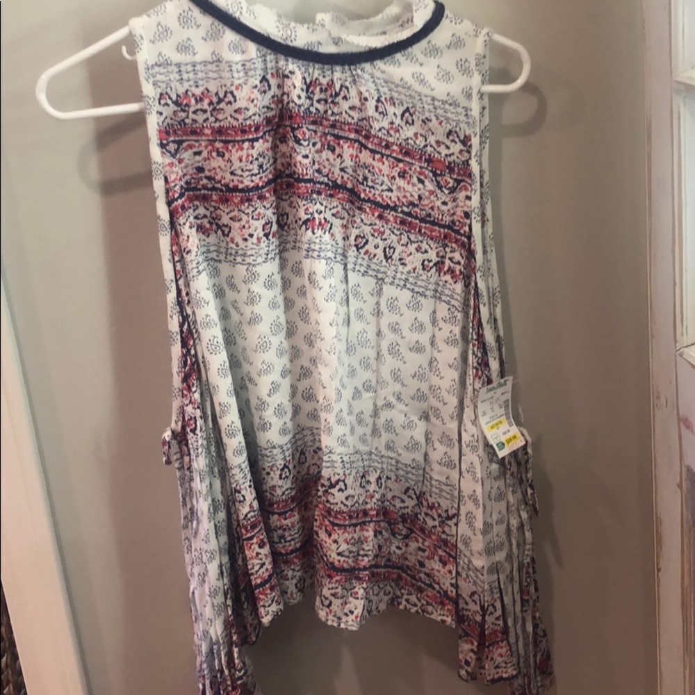 Cute multi colored tank